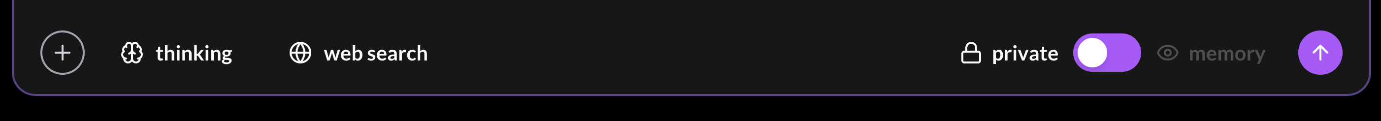 Input toggles in dark theme