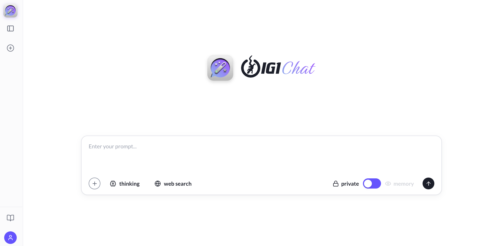 Chat App interface overview
