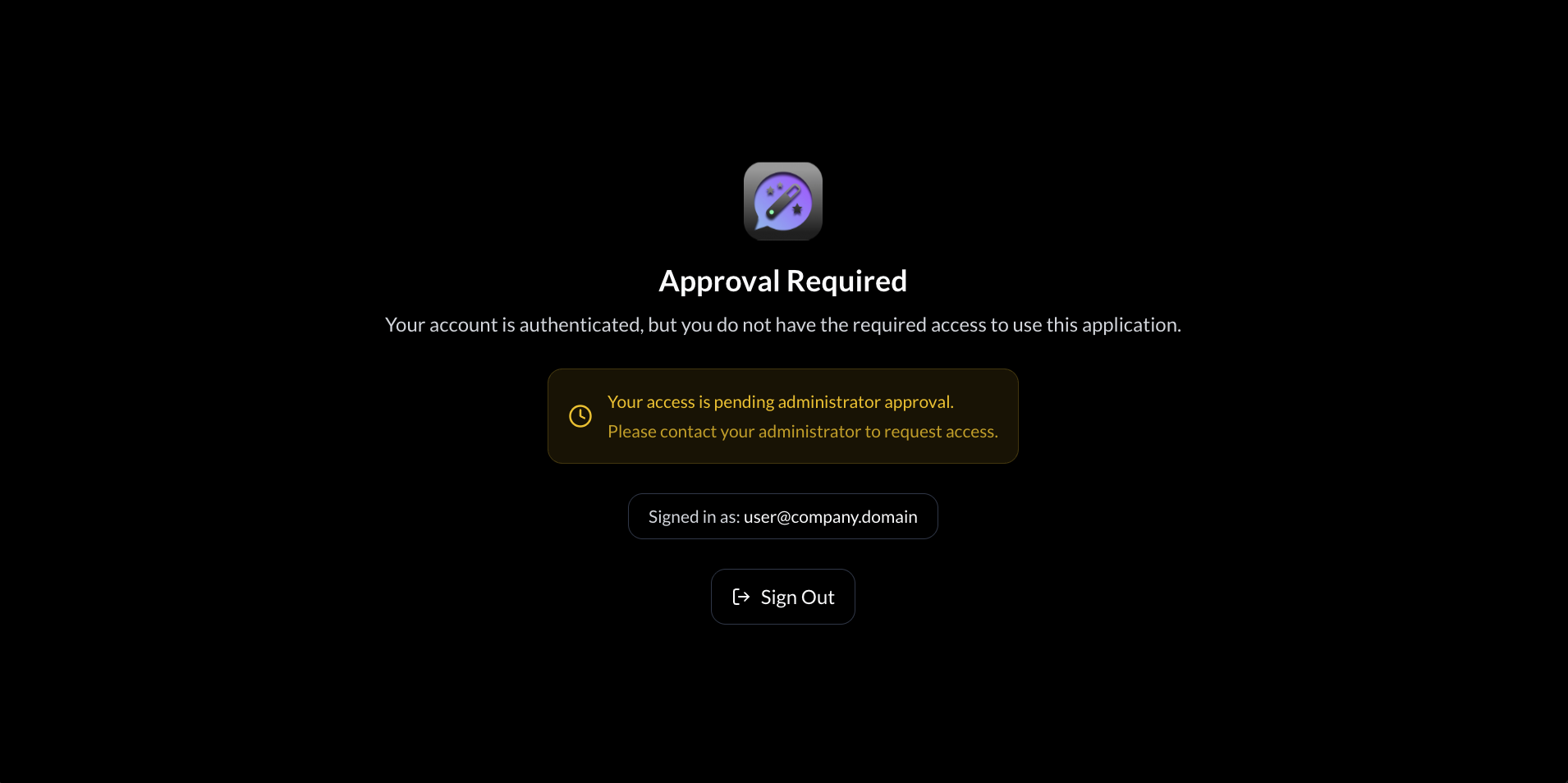 Approval Required